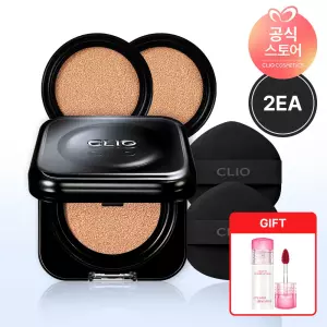 [SET] 킬커버 파운웨어 쿠션 기획 [본품+리필]+파운웨어 쿠션 리필 [GIFT] 글램틴트 미니(랜덤)