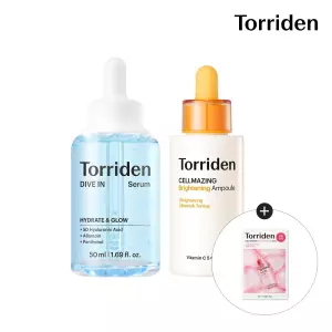 [SET] 다이브인 저분자 히알루론산 세럼 50ml+셀메이징 비타C 앰플 30ml