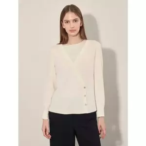 [갤러리아] 올리비아로렌 라운드 랩 블라우스 VOCNL4F8231