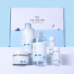 1025 독도 수분 선물 기획 3종 세트 (토너 220ml + 로션 크림 50ml)