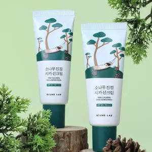 소나무 진정 시카 선크림 40ml (SPF50+ PA++++) 2개