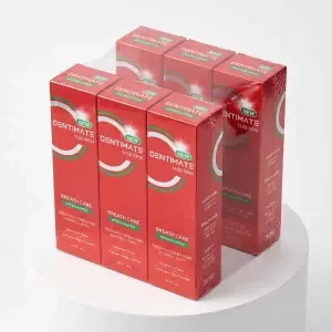 [고불소] 크리오 덴티메이트 1450 구취케어 치약 150g*6개