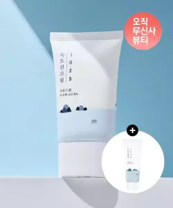 ROUNDLAB 오직뷰티 1025 독도 선크림 50ml 클렌저 40ml