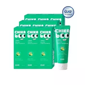 [하프클럽/] 치카부 마일드 바이옴 키즈 고불소 구취 치약 멜론 90g 3입 x3개