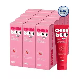 [하프클럽/] 키즈 치카부 어린이 치약 딸기향 120g 3개입 x4개