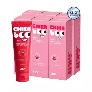 [하프클럽/] 키즈 치카부 어린이 치약 딸기향 120g 3개입 x2개