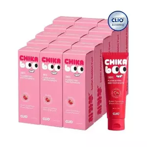[하프클럽/] 키즈 치카부 어린이 치약 딸기향 120g 3개입 x5개