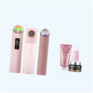 메디큐브부스터프로x2핑크+하이포커스샷플러스핑크+부스터글로우핑크+멜라앰플+글루타치온크림1 5