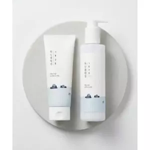 ROUNDLAB [오직무신사뷰티]1025 독도 결케어 클렌징 세트 (필링젤 + 클렌징 밀크 + 클렌저 40ml 증정)