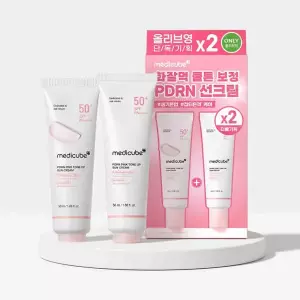 [화잘먹광채/] PDRN 핑크 톤업 선크림 50ml 더블기획