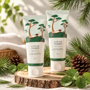 소나무 진정 시카 클렌저 100ml+100ml 피지 메이크업 딥클렌징