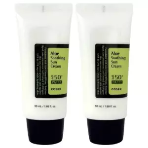 알로에 수딩 선크림 50ml 2개