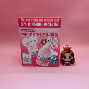미백 앰플 미백천재앰플 PDRN 핑크 펩타이드 30ml 기획 에센스 세럼 &&& 한교동 본품 + 리필 + 거