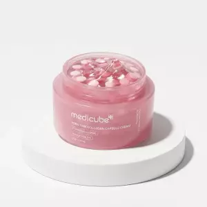 [여배우광채크림] PDRN 핑크 콜라겐 캡슐크림 55g 기획 (+4.5gea)