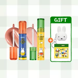 [롬앤 | 미피] 더 쥬시 래스팅 틴트+글래스팅 컬러 글로스 (+미피 틴뚜/미피 리무버블 스티커 증정)