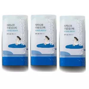 49613812-라운드랩 자작나무 수분진정 즉각쿨링 선스틱 19g 2+1총3개 한국뷰티 선케어