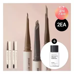 NEW2EA 샤프 쏘 심플 브로우 펜슬 증정 마이크로페셔널딥클린립아이리무버 31ml