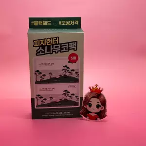 블랙헤드 피지모공 소나무 진정 시카 바이오셀룰로오스 코팩 5매 &&&