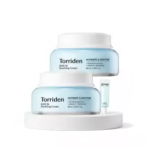 [SET] 다이브인 저분자 히알루론산 수딩크림 80ml X 2개 (+다이브인 세럼 20ml)