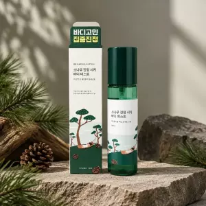 소나무 진정 시카 바디 미스트 150ml 피부톤 개선 미백 바디케어
