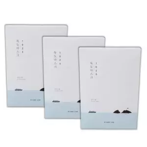 1025 독도 겔마스크팩 10매입 x 3 저자극 피부 진정 수분 영양 공급 마스크팩