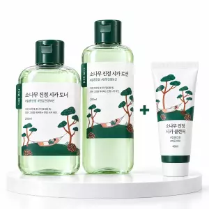 포 맨 소나무 토너/로션 2종 + 진정 클렌저 40ml