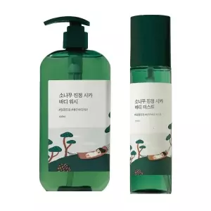 ROUNDLAB 무신사단나무 시카 바디워시 400ml + 바디 미스트 150ml LBWLBM_P