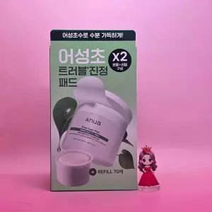 수지 piCk 리필 피디알엔 카테킨 &&& 어성초 클리어 패드 기획 총 140매