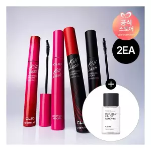 NEW2EA 킬 래쉬 수퍼프루프 마스카라 증정 마이크로페셔널딥클린립아이리무버 31ml