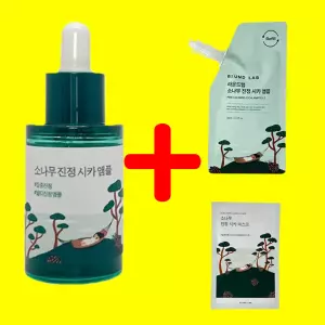 소나무 진정 시카 앰플 30ml + 30ml + 마스크팩