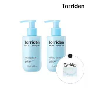 다이브인 저분자 히알루론산 수분 필링 젤 150ml 2개 (+다이브인 멀티패드 2매)